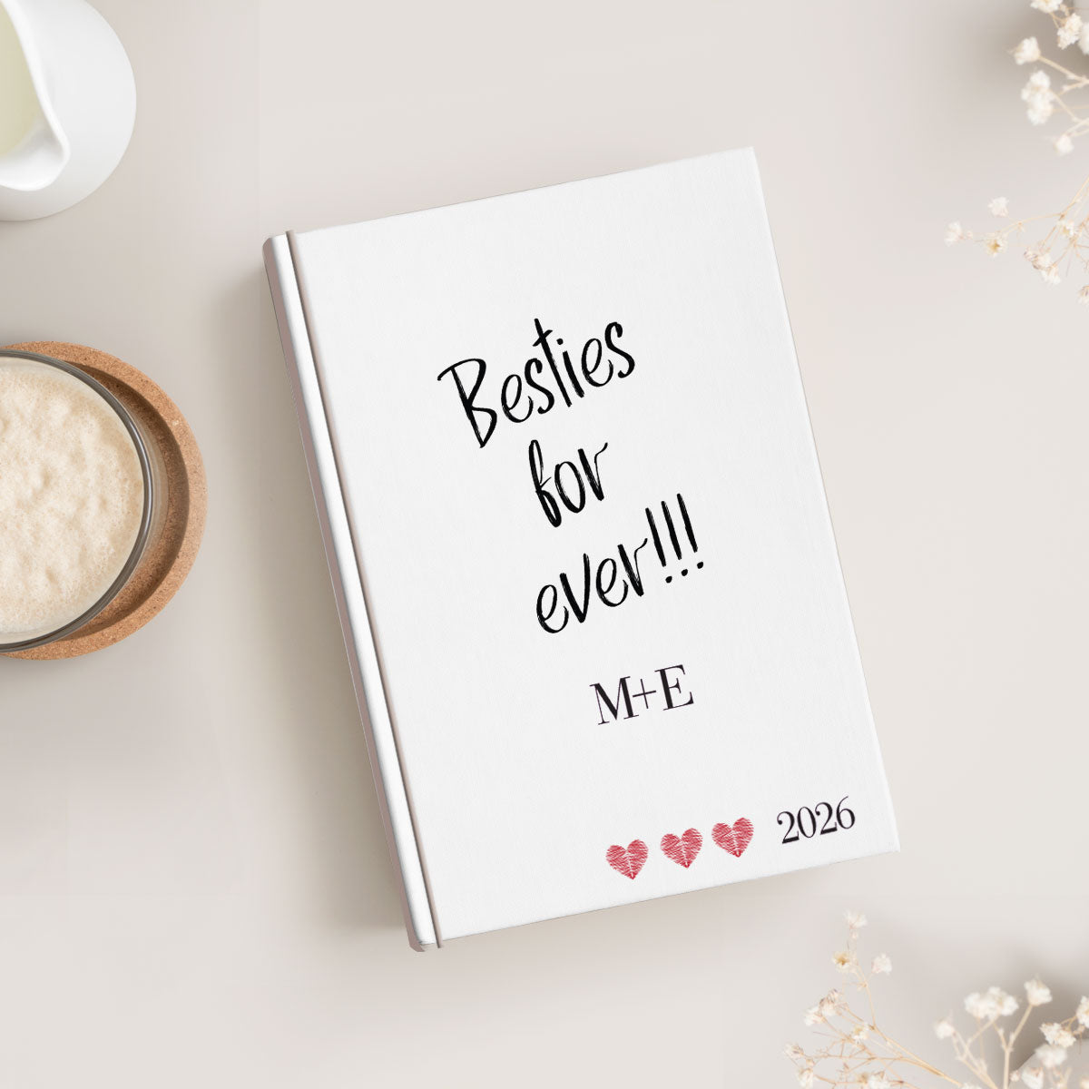 Προσωποποιημένη ατζέντα 2026 besties for ever