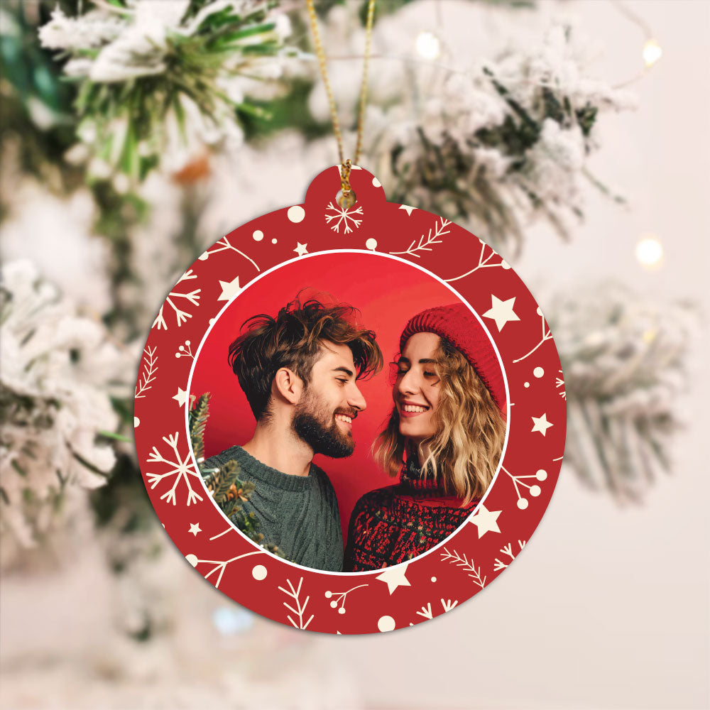 Στολίδι plexiglass με φωτογραφία