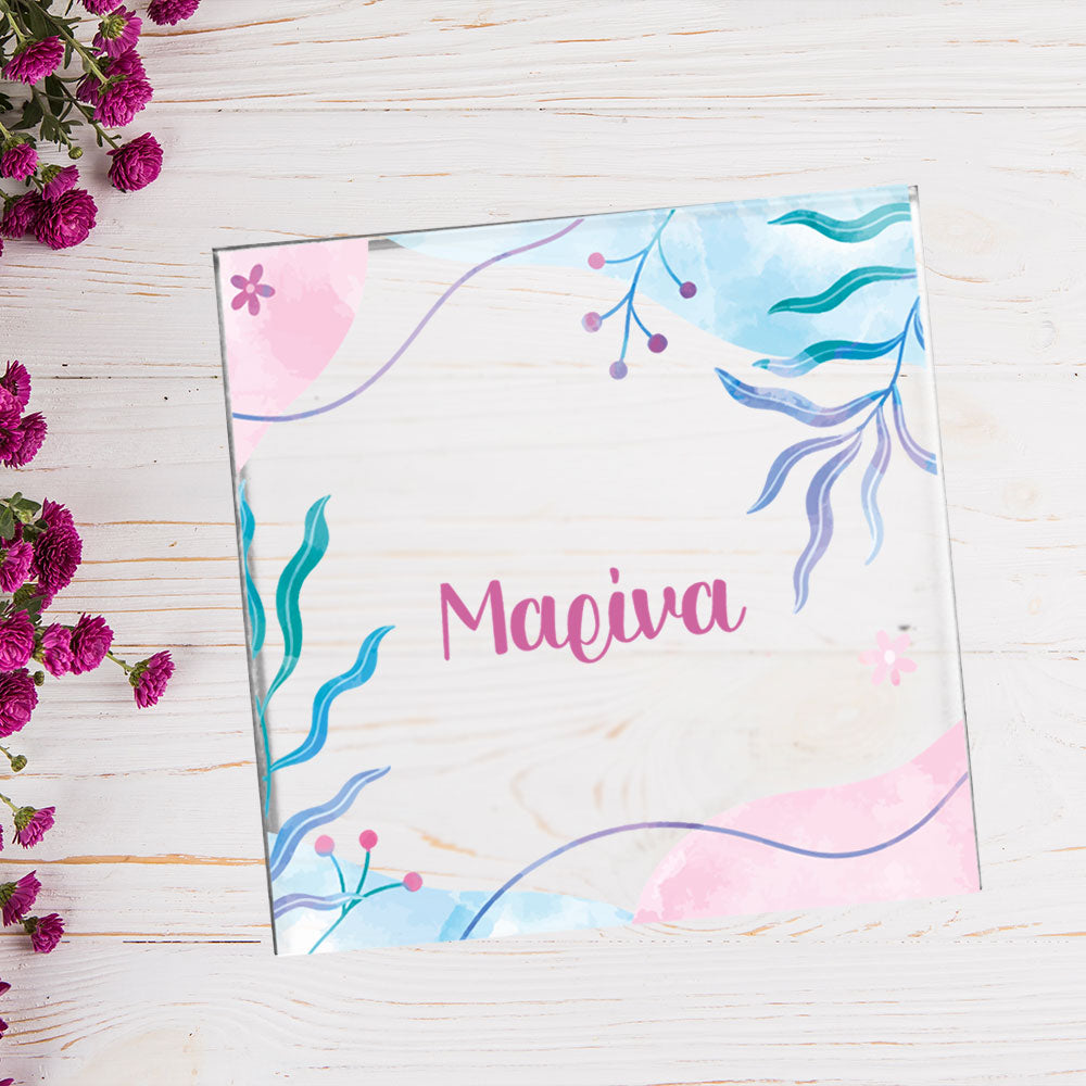 Σουβερ για μπομπονιέρα βάπτισης με θέμα βυθός