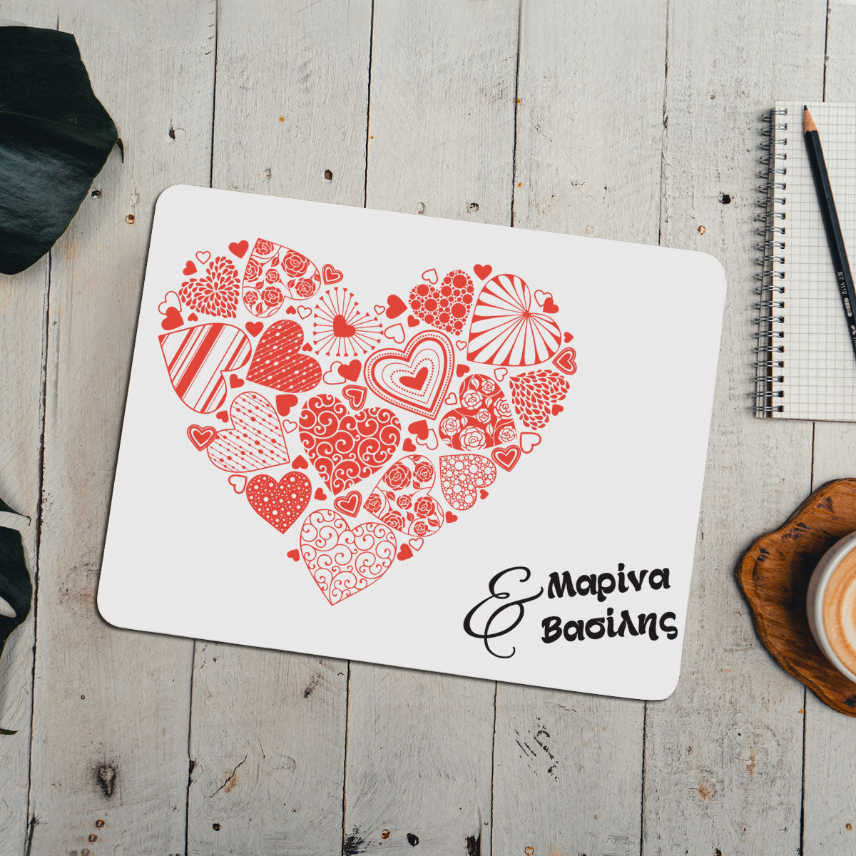 Mousepad hearts
