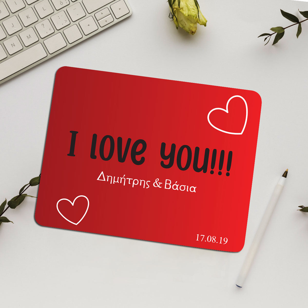 Mousepad i love you
