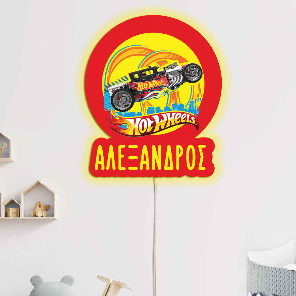 Φωτιστικό τοίχου HOT WHEELS