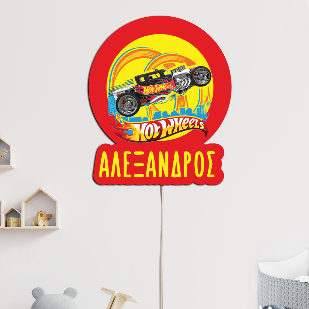 Φωτιστικό τοίχου HOT WHEELS