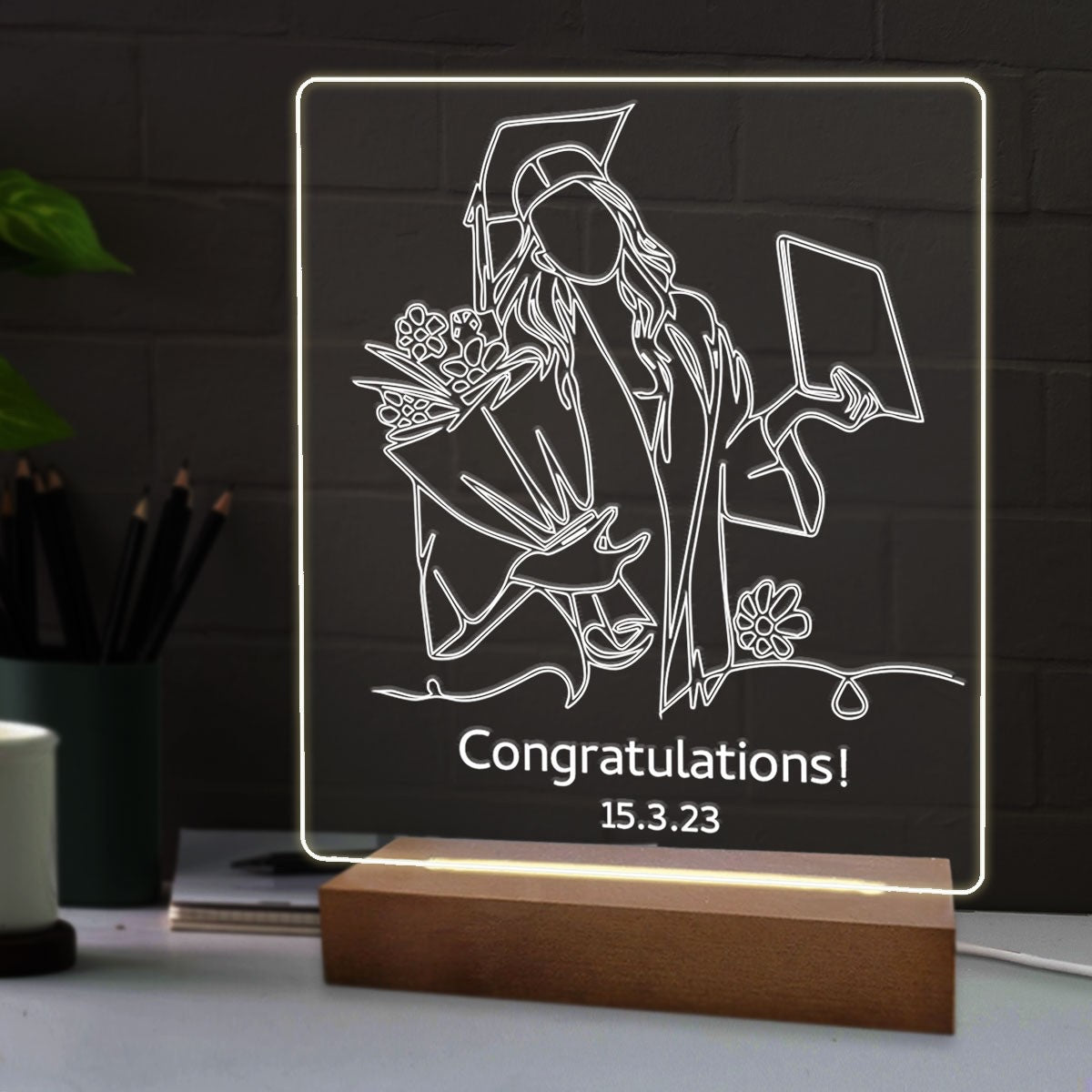 Eπιτραπέζιο φωτιστικό Congratulations