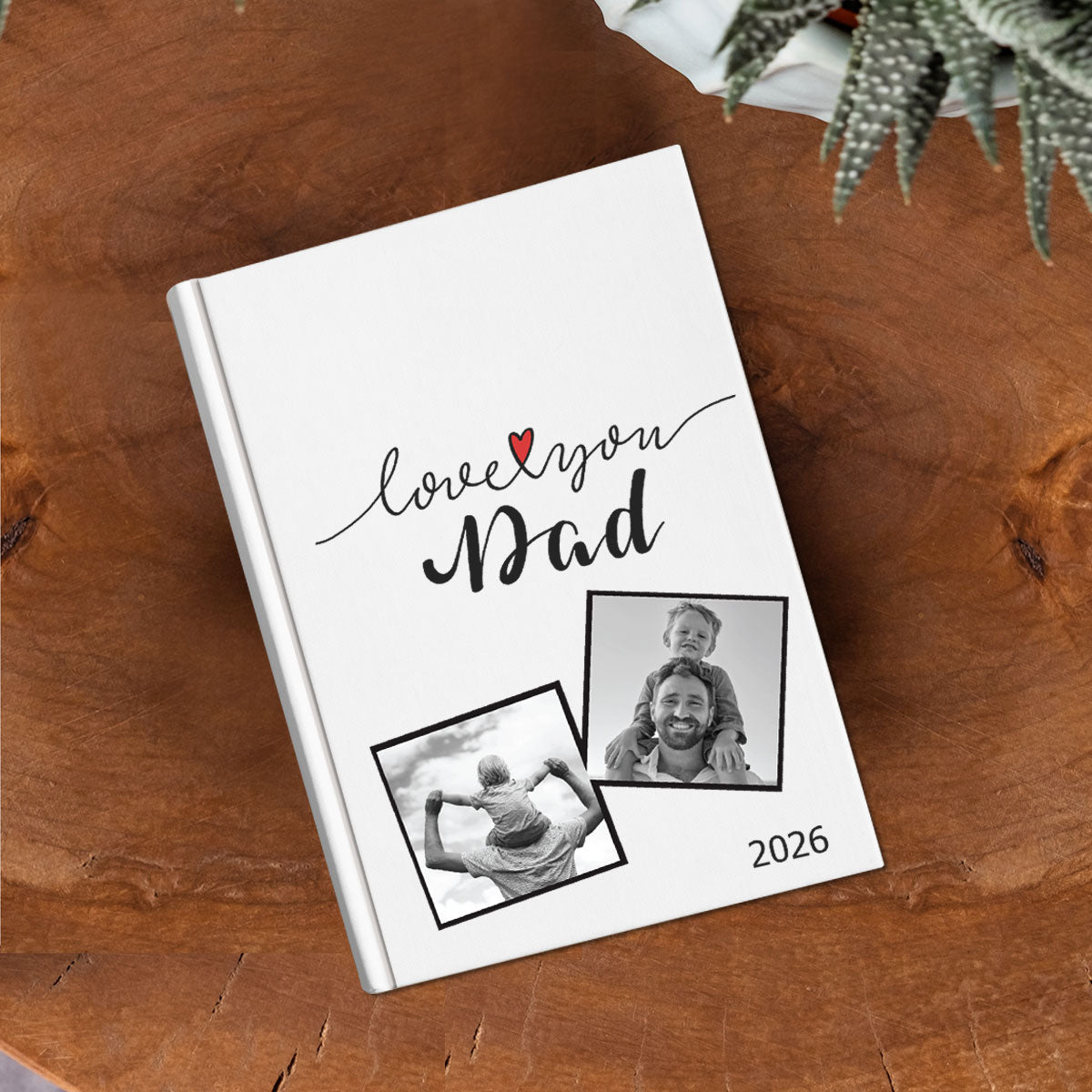 Προσωποποιημένη ατζέντα 2026 με φωτογραφίες για τον μπαμπά