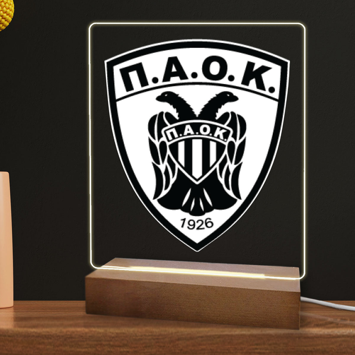 Eπιτραπέζιο φωτιστικό ΠΑΟΚ 2
