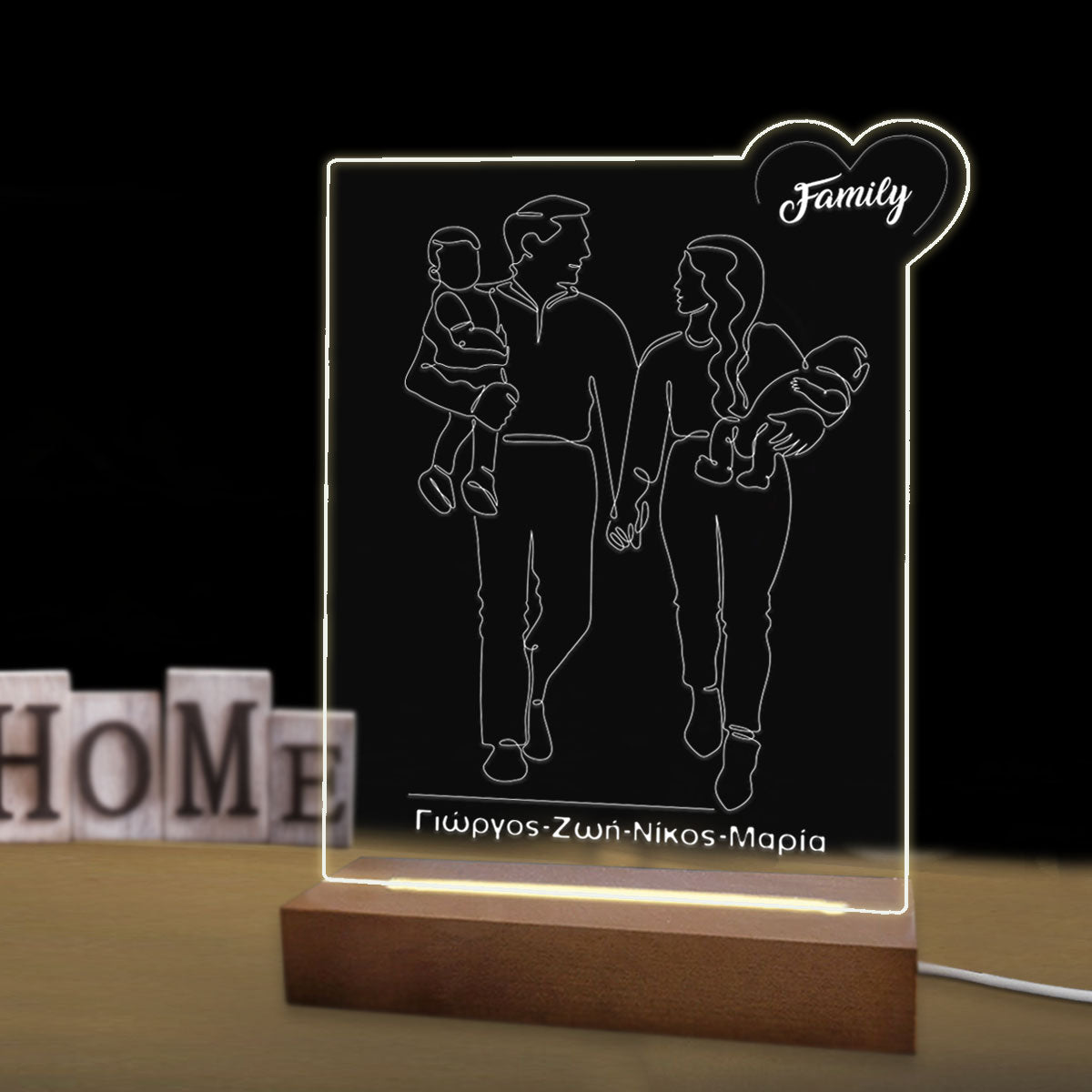 Επιτραπέζιο φωτιστικό family 2