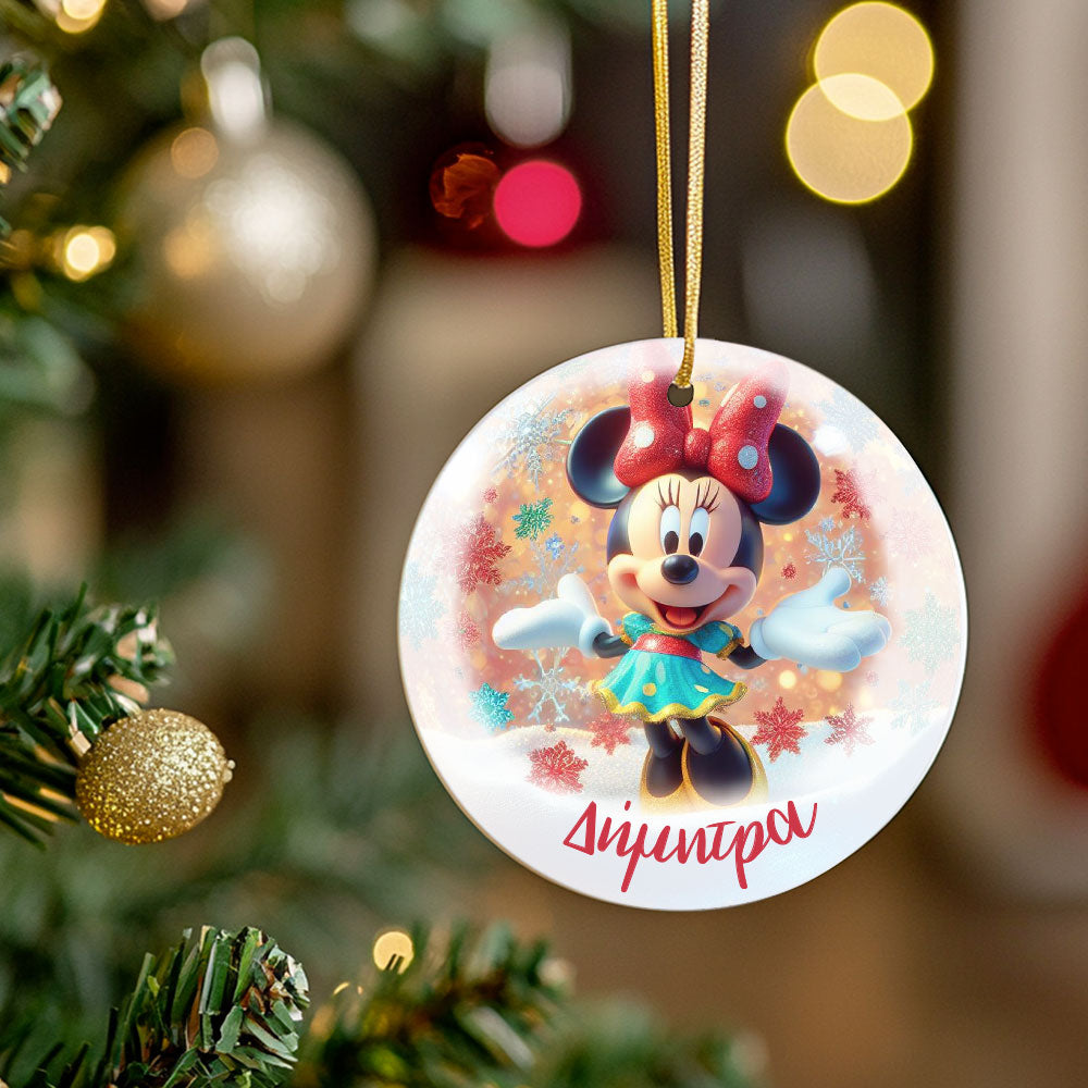 Στολίδι plexiglass minnie