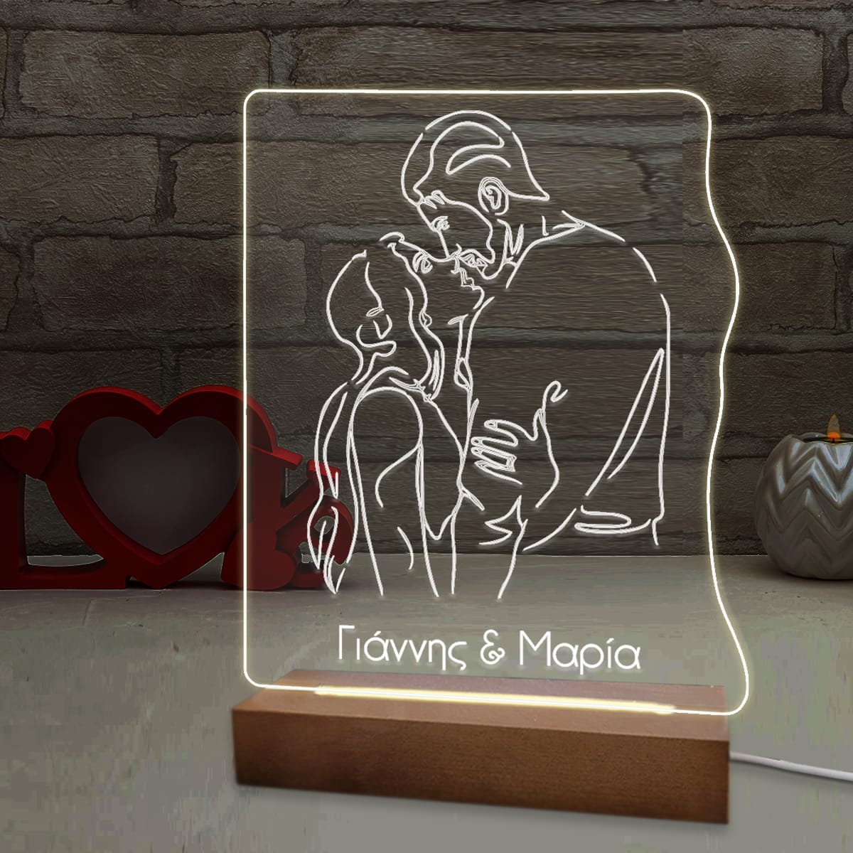 Επιτραπέζιο φωτιστικό couple