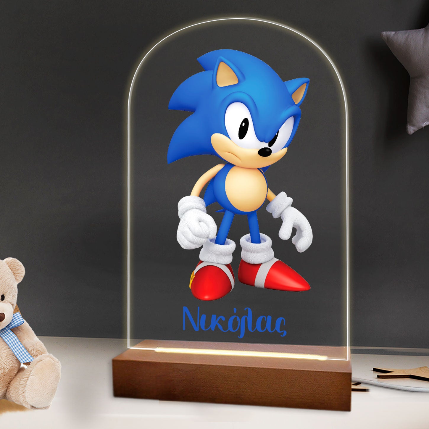 Παιδικό επιτραπέζιο φωτιστικό sonic