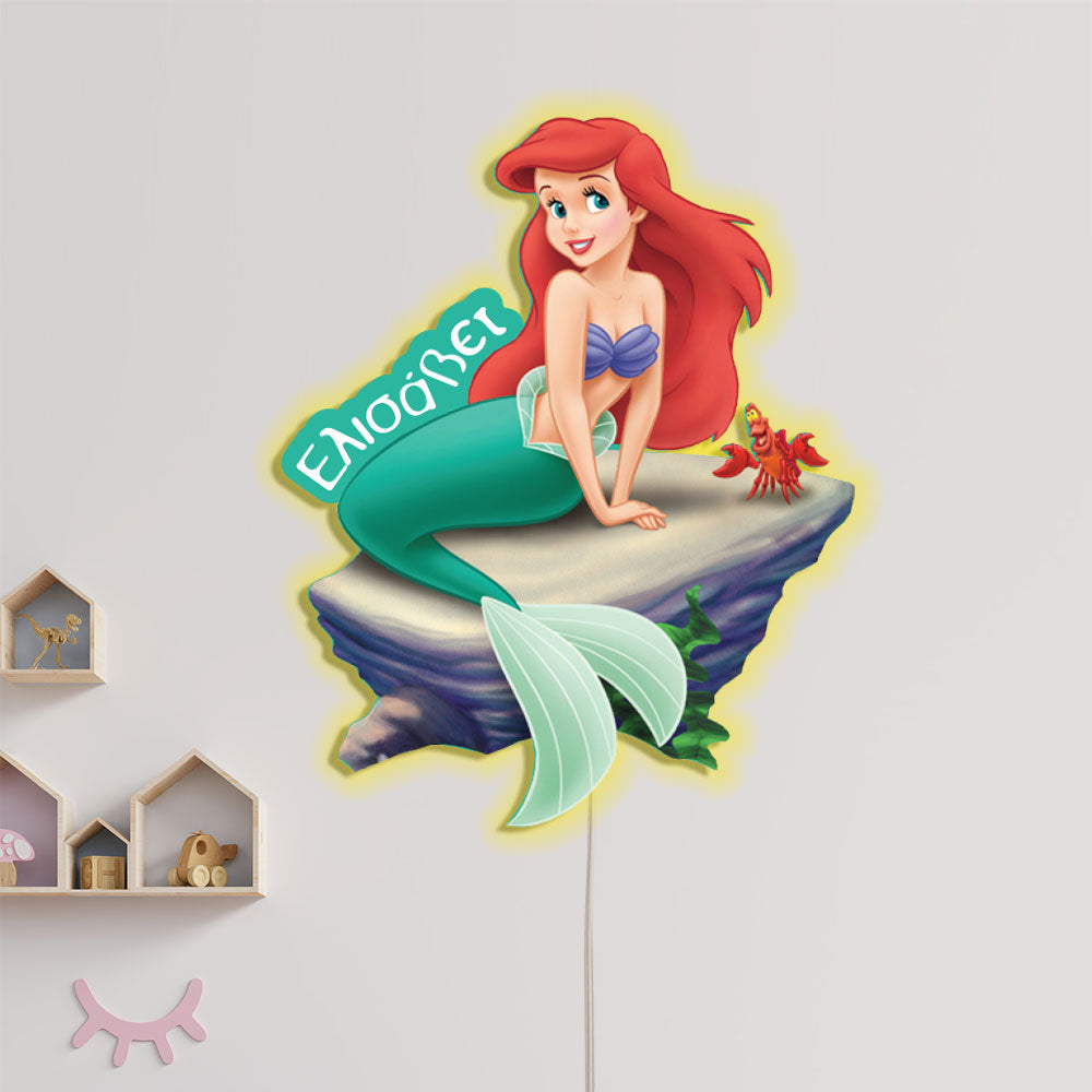 Φωτιστικό τοίχου mermaid