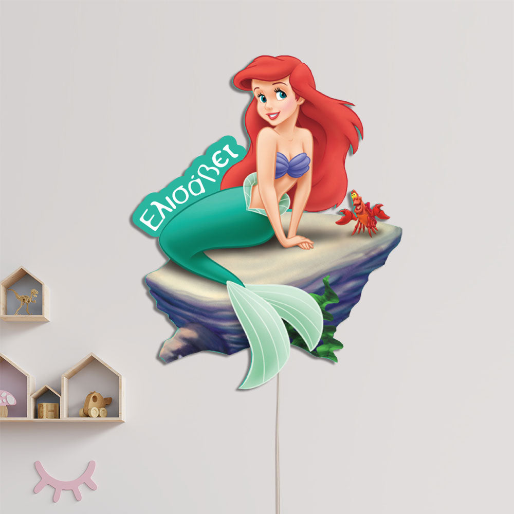 Φωτιστικό τοίχου mermaid